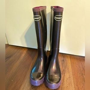 Havianas Rain Boots sz 6.5 EU 38